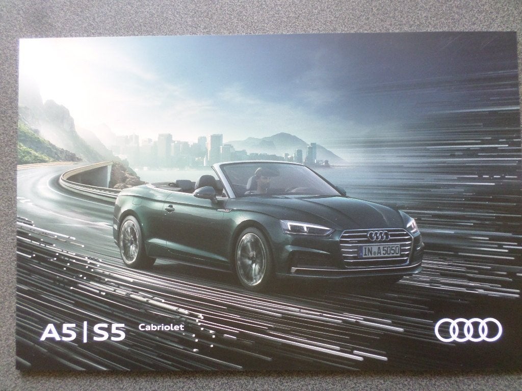 Audi A5 S5 Cabriolet Brochure, Ophalen of Verzenden, Zo goed als nieuw, Audi