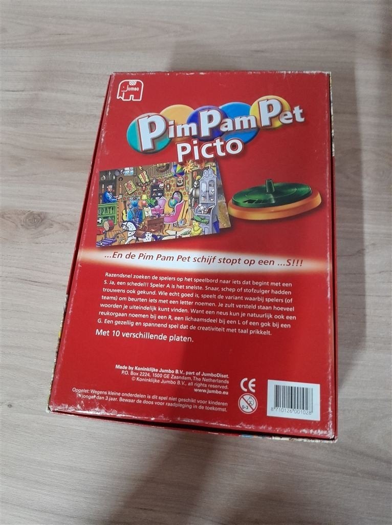 pim pam pet picto - s4742, Verzenden, Zo goed als nieuw