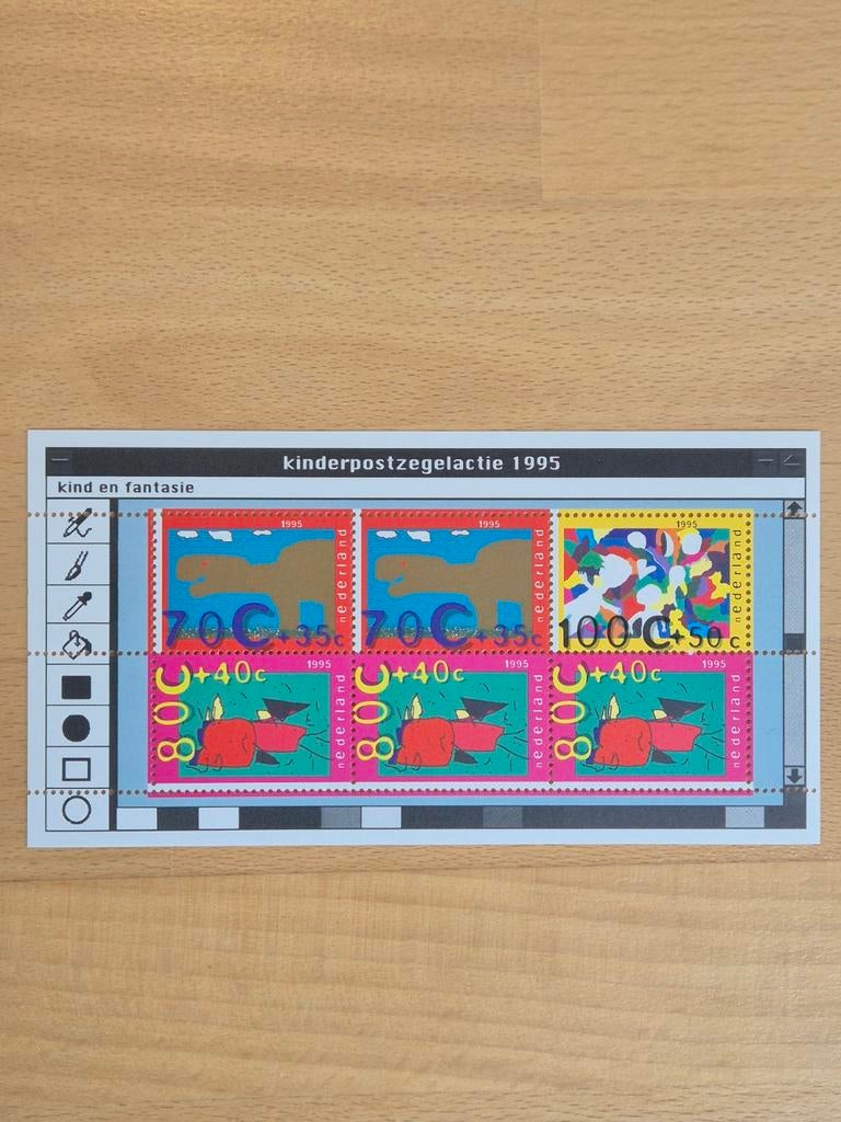 Nederland 1995 kinderpostzegels, Ophalen of Verzenden, Na 1940, Postfris