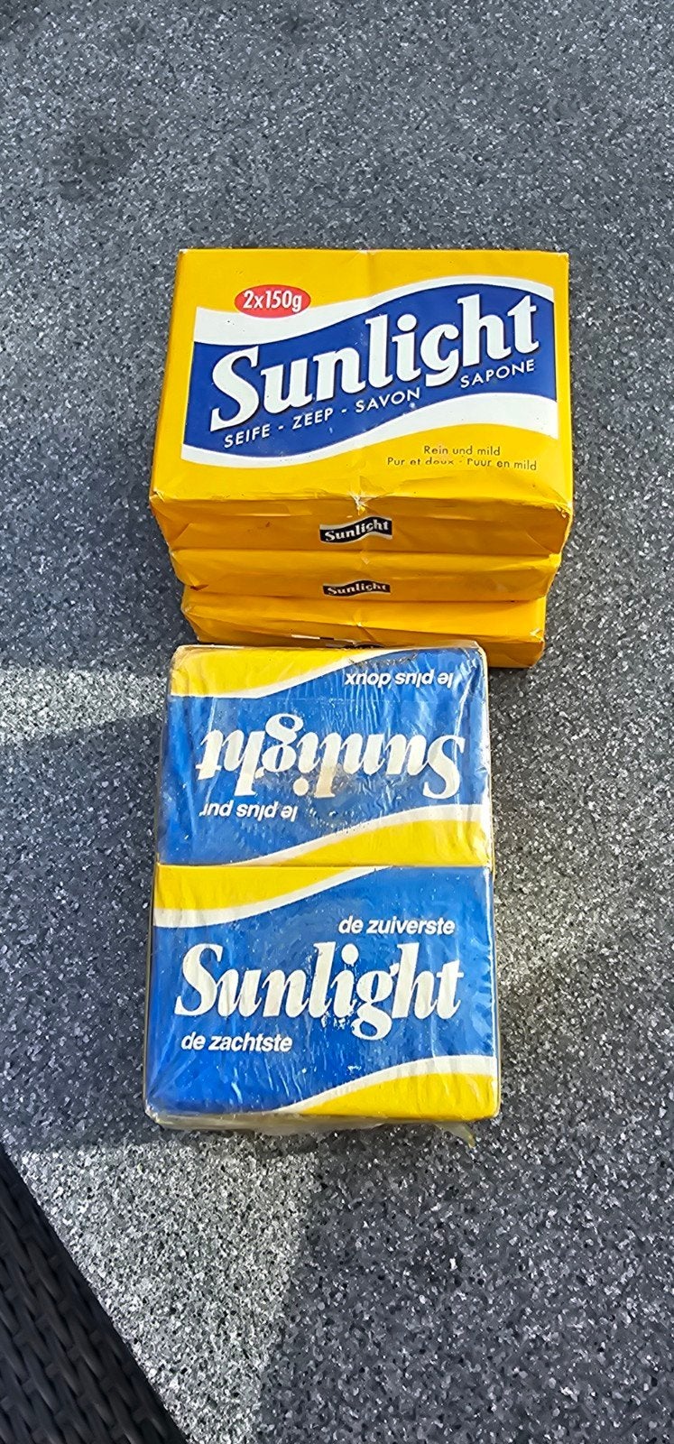 Vintage Sunlight Zeep - Ongeopend en Zeldzaam, Ophalen of Verzenden, Nieuw, Gebruiksvoorwerp