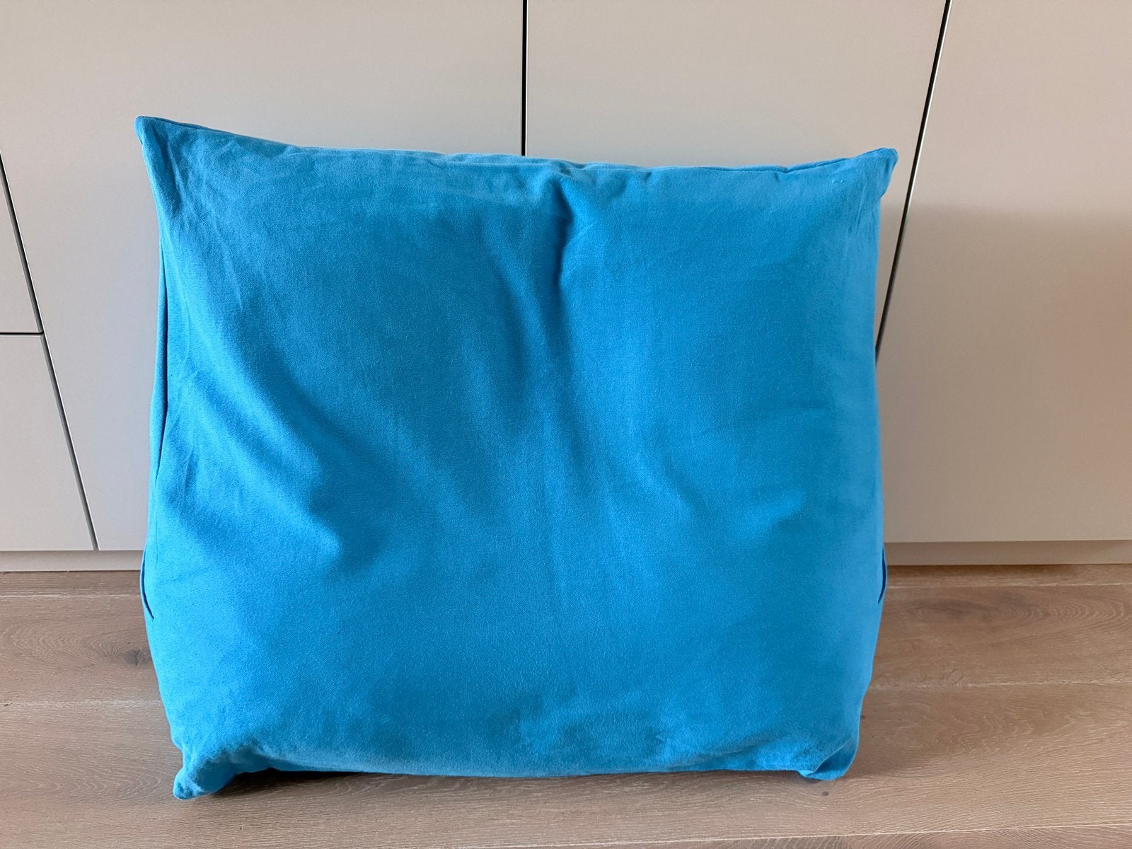Lekker Lui Lezen Kussen - Z.G.A.N., Eenpersoons, Blauw, Ophalen of Verzenden, Zo goed als nieuw