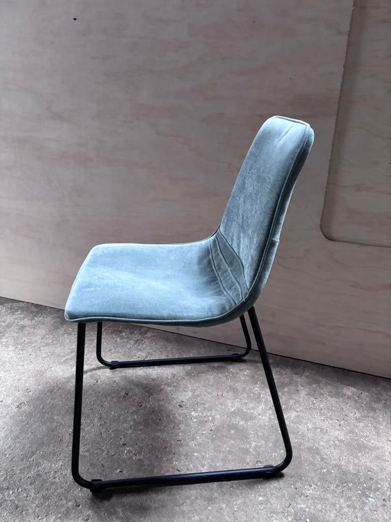 Groen/ grijze stoel - Gratis!, Huis en Inrichting, Stoelen, Ophalen, Zo goed als nieuw, Overige kleuren, Eén