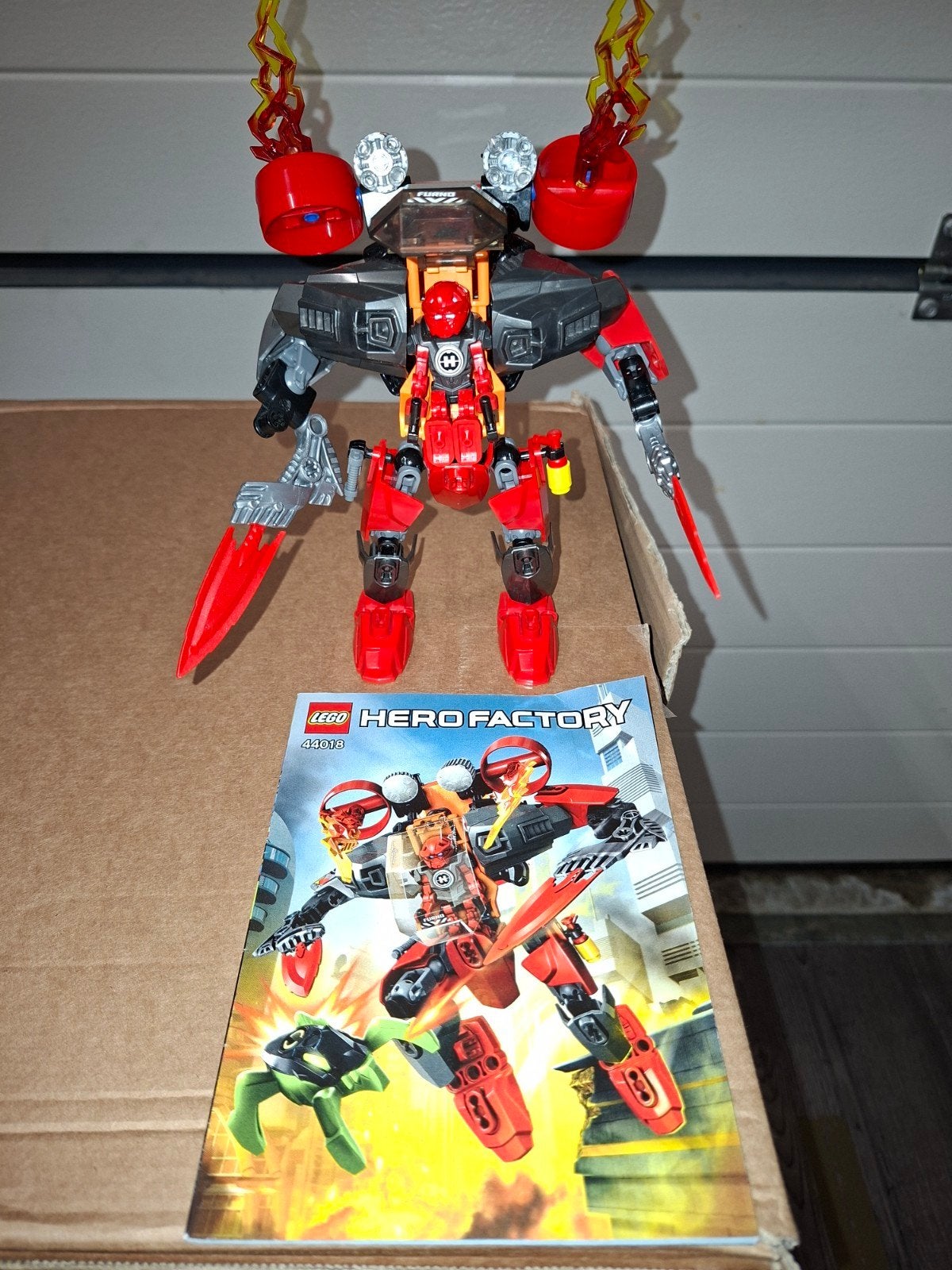Lego Hero Factory 44018 Furno Jet Machine, Gebruikt, Overige thema's, Lego, Compleet