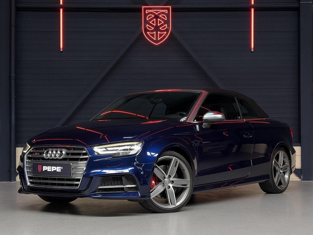 Audi S3 TFSI Quattro Pro Line Plus |APP|B&O|CAM.|STOELVERW.|, Automaat, 4 cilinders, Blauw, 14 km/l