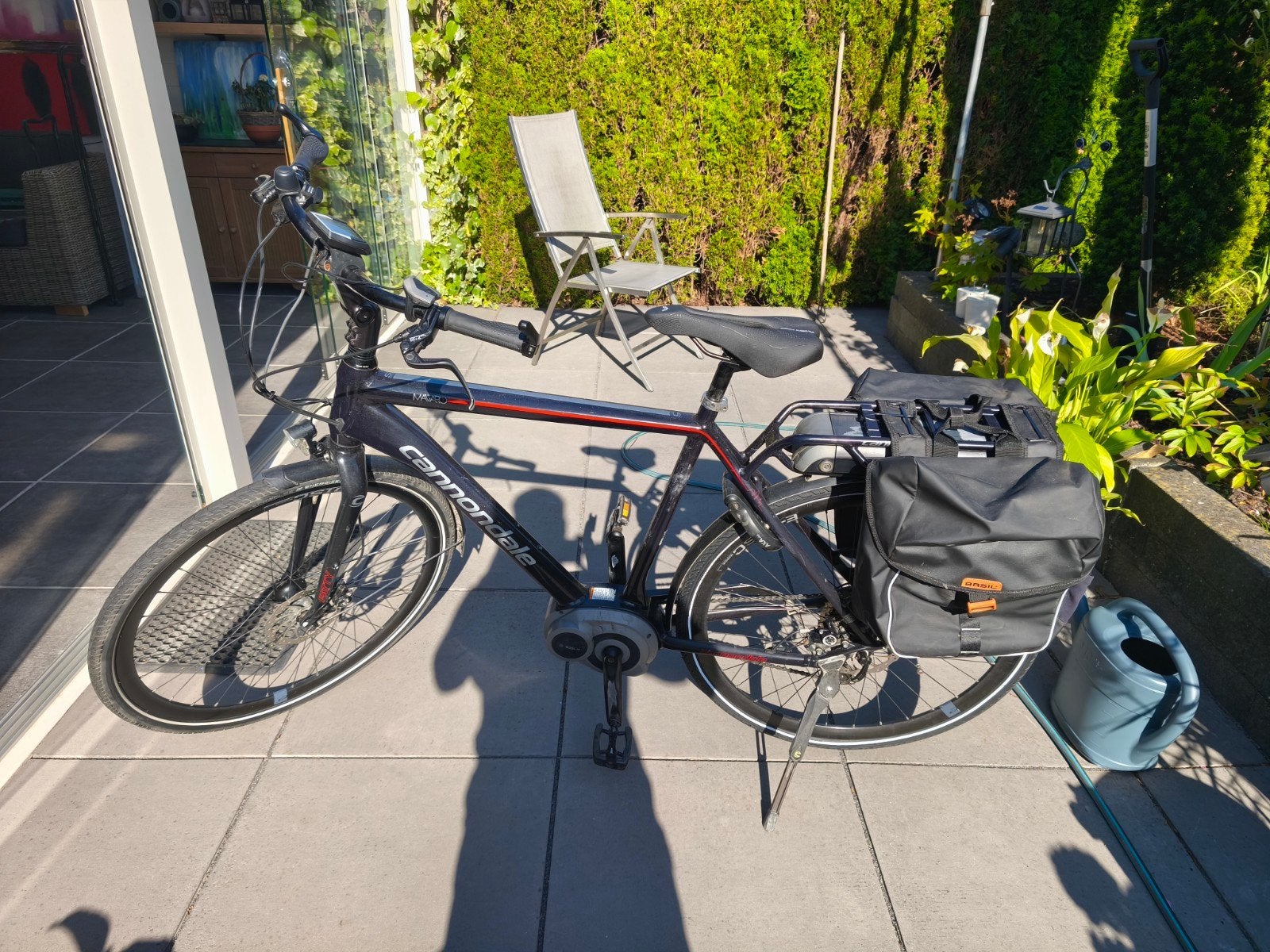 Cannondale mavaro herenfiets bosch middenmotor met schijfrem, Ophalen, Gebruikt, Overige merken