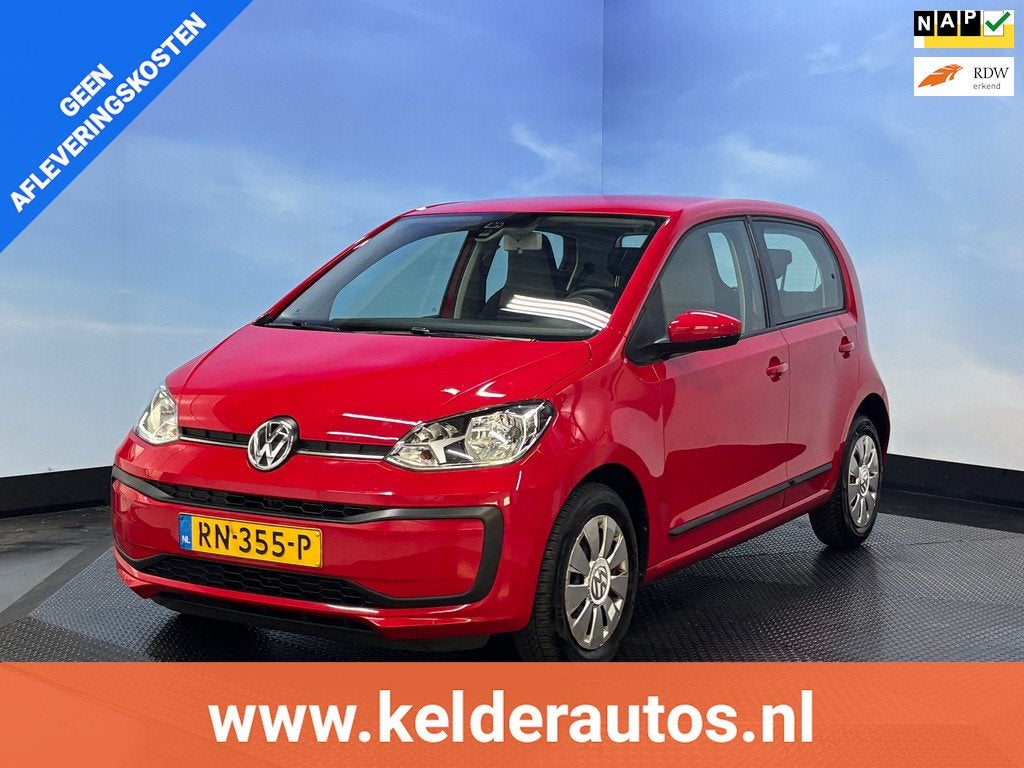 Volkswagen Up! 1.0 BMT move up! Airco | 5 DRS | Nederlandse, Voorwielaandrijving, Stof, Gebruikt, Origineel Nederlands