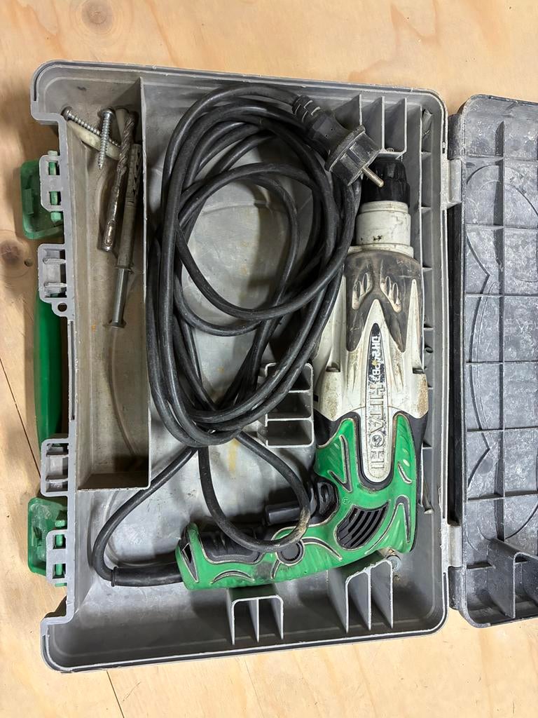 Gebruikte Hitachi Klopboormachine DH24PB3 - 800W, Ophalen, Boor- en/of Breekhamer, Klopboormechanisme, Gebruikt