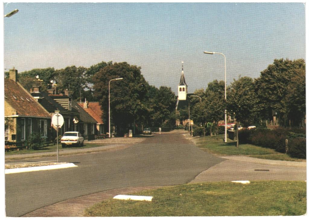 993070 Oudemirdum 80+ Friesland Gelopen met postzegel, Verzenden, 1960 tot 1980, Gelopen, Friesland
