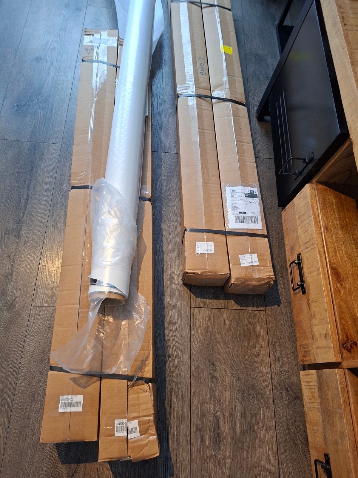 Nieuwe Metall Folie 135cm x 8m - Ongeopend, Doe-het-zelf en Verbouw, Zeil en Folie, Ophalen, Nieuw, 15 m² of meer, Folie