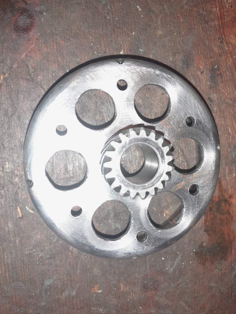 Puch Maxi koppelinghuis race, Ophalen, Gebruikt