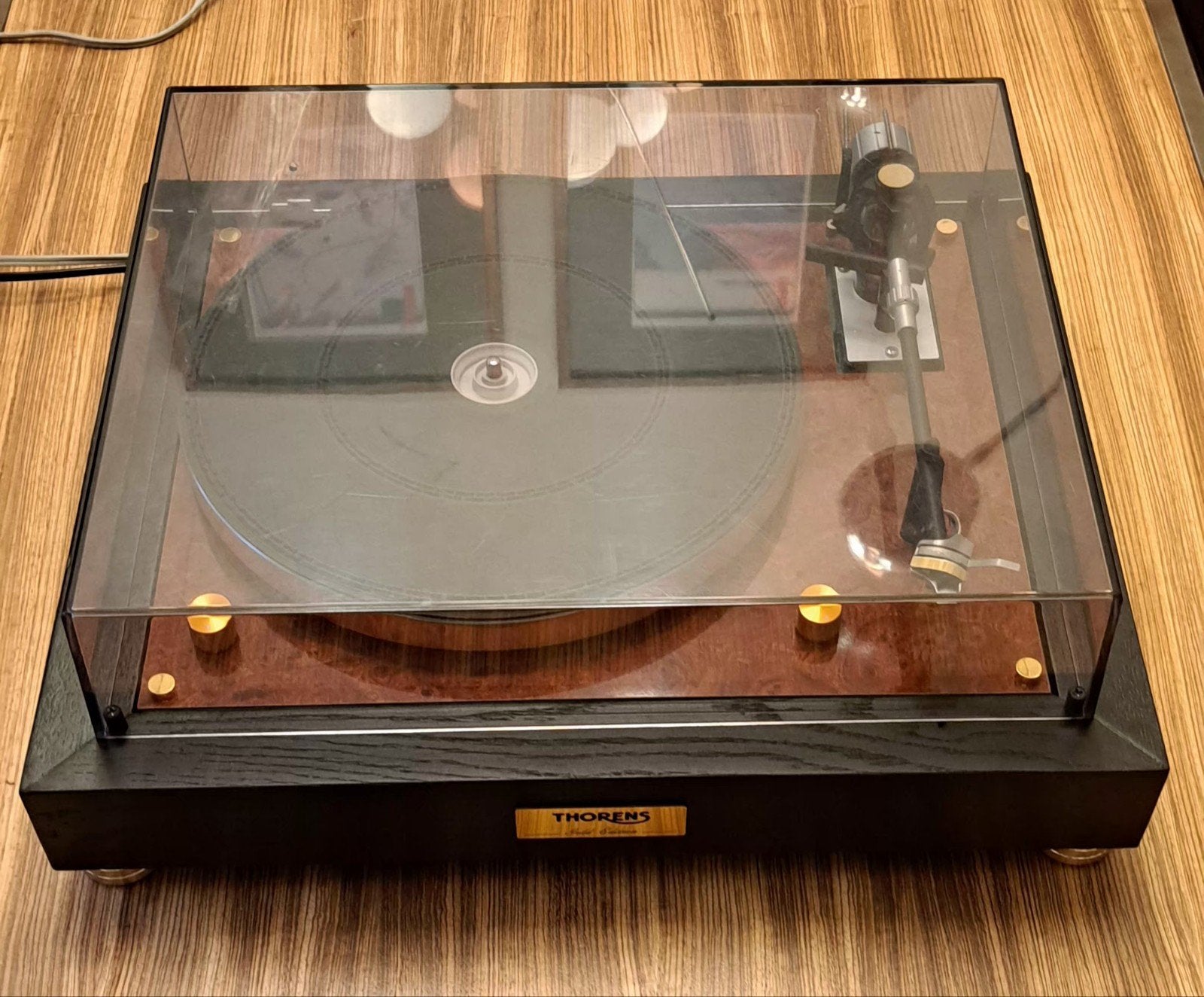 Mooie TD 166 MKII Gold Edition, Ophalen, Nieuw, Platenspeler, Thorens