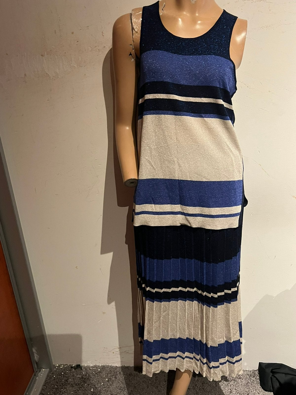 Twinset set top en rok maat XS origineel zgan, Twinset, Blauw, Ophalen of Verzenden, Zo goed als nieuw