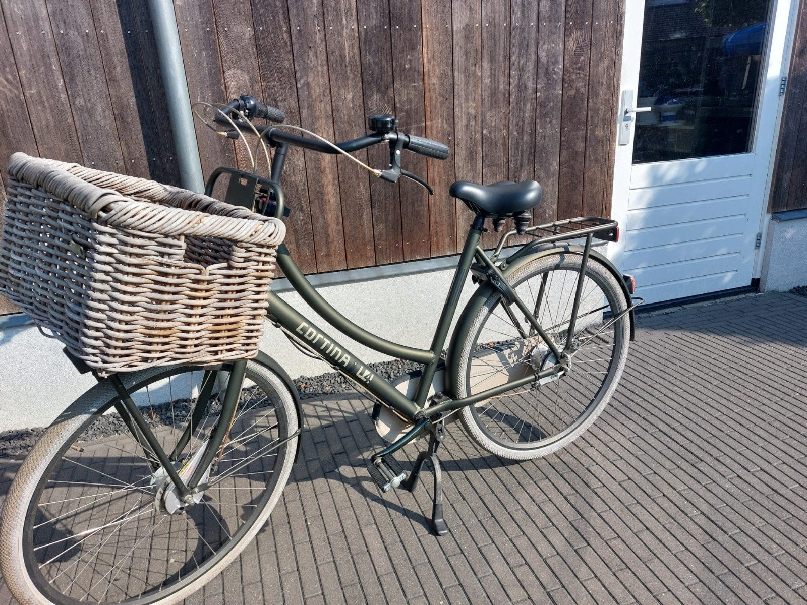Cortina U4, mat groen, naaf verlichting, 57 inch., 55 tot 59 cm, Ophalen, Zo goed als nieuw, Cortina