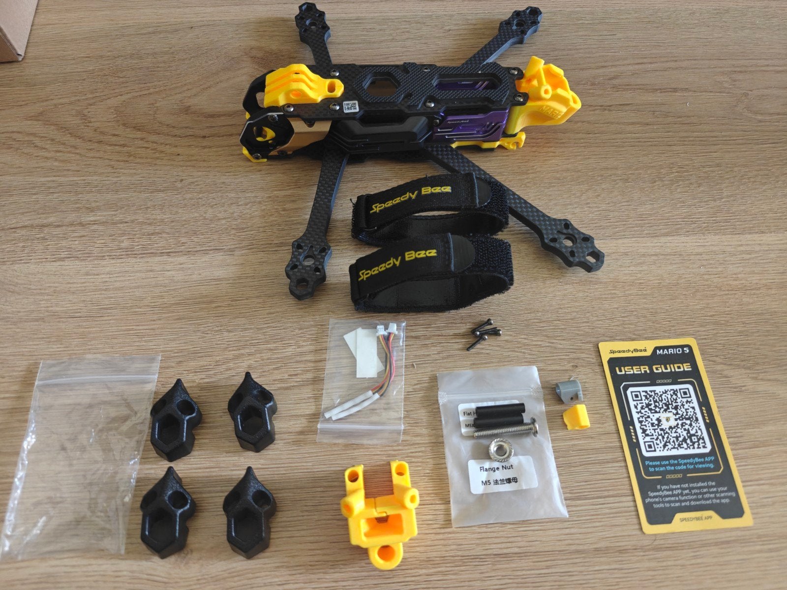 SpeedyBee Mario 5 FPV Drone Frame Kit DJI O4 PRO (Nieuw), Ophalen of Verzenden, Nieuw