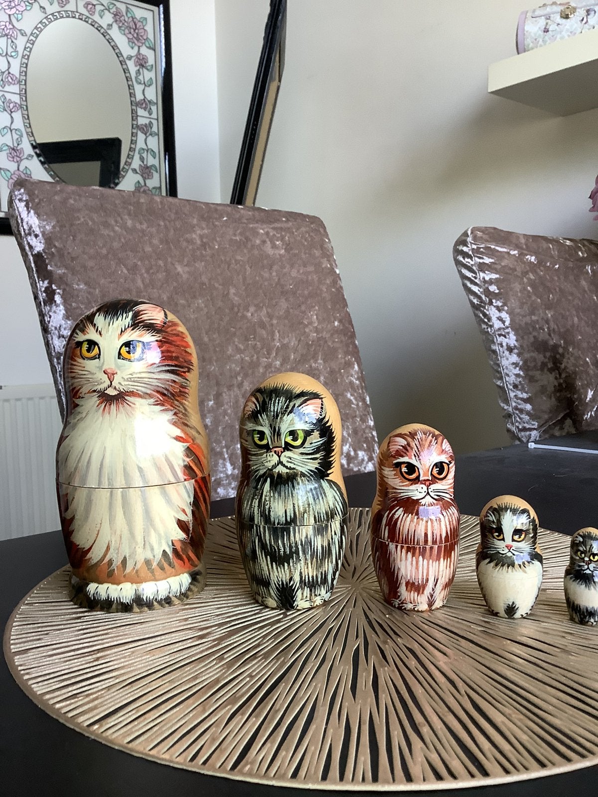 Matroesjka Katten, Ophalen of Verzenden, Zo goed als nieuw, Dier