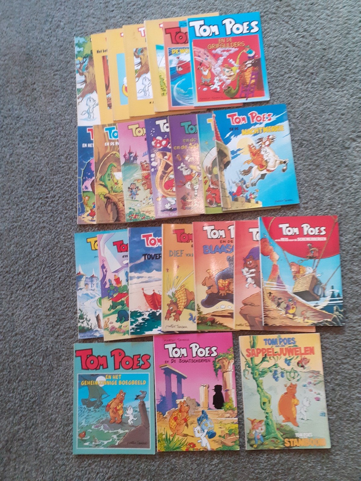 Tom Poes Stripboeken Collectie - Diverse Avonturen, Meerdere stripboeken, Verzenden, Gelezen, Marten Toonder