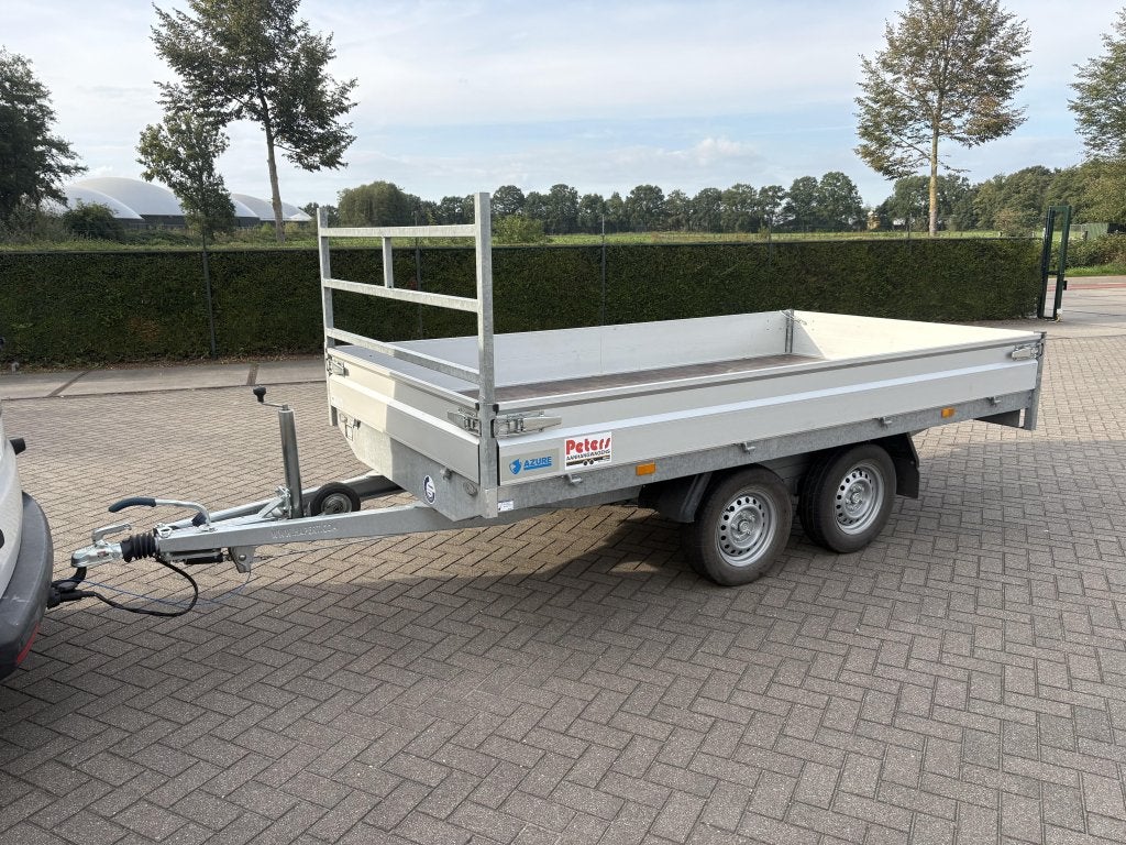Hapert Plateauwagen 335x180 cm 2000 kg bj 2016 ALS NIEUW, Gebruikt