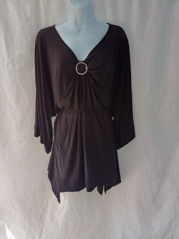 Gaaf zwart dames shirt mt 52/54 merk Magna, Kleding | Dames, ., Zwart, Zo goed als nieuw, .