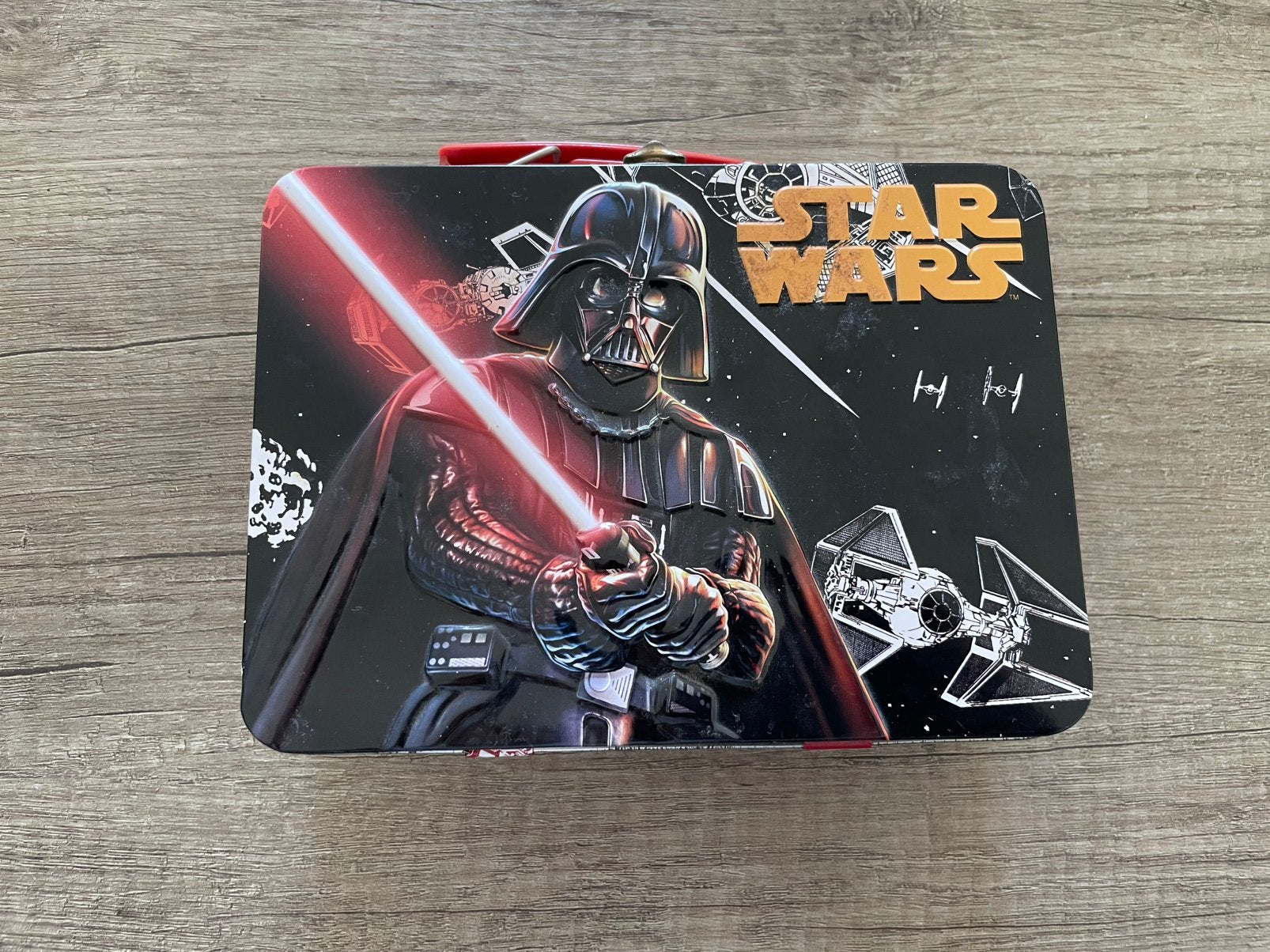 vintage star wars blik / broodtrommel, Ophalen of Verzenden, Zo goed als nieuw, Overige