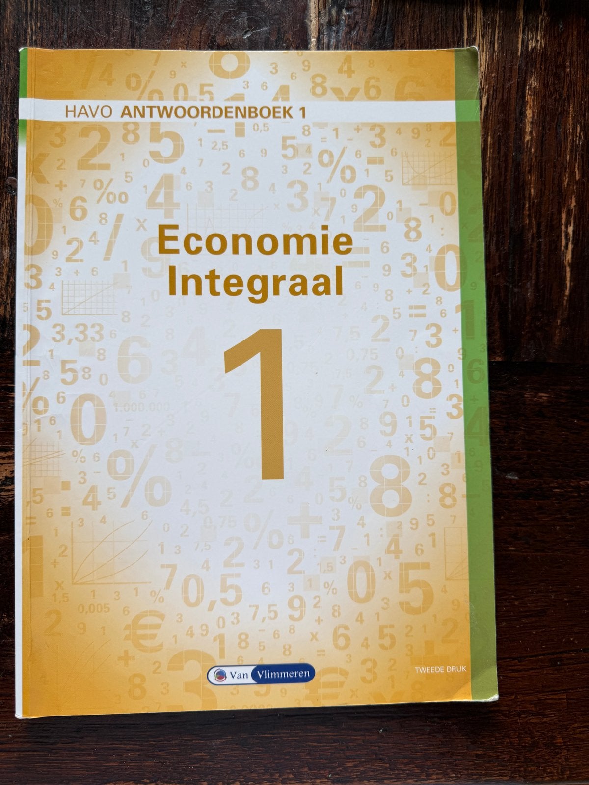 Economie Integraal 1 Antwoordenboek HAVO - ISBN 978-94-6287-, Ophalen, Gelezen, HAVO, Economie