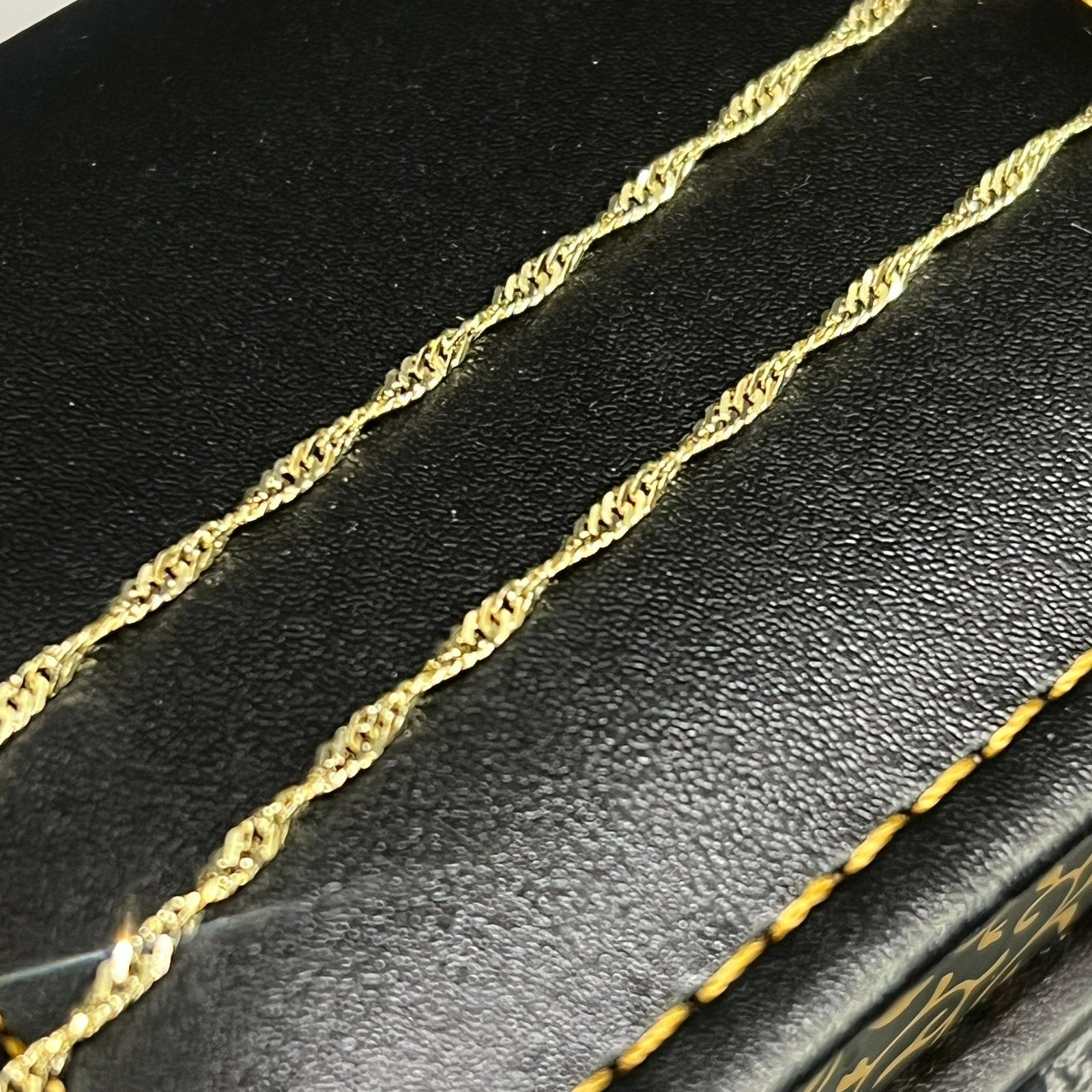 14 karaat gouden ketting prachtig schakel, Ophalen of Verzenden, Nieuw, Goud