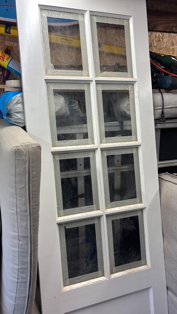 Deur 67,5 x 210,5, 75 tot 150 cm, Deurkozijn, Ophalen of Verzenden, Zo goed als nieuw