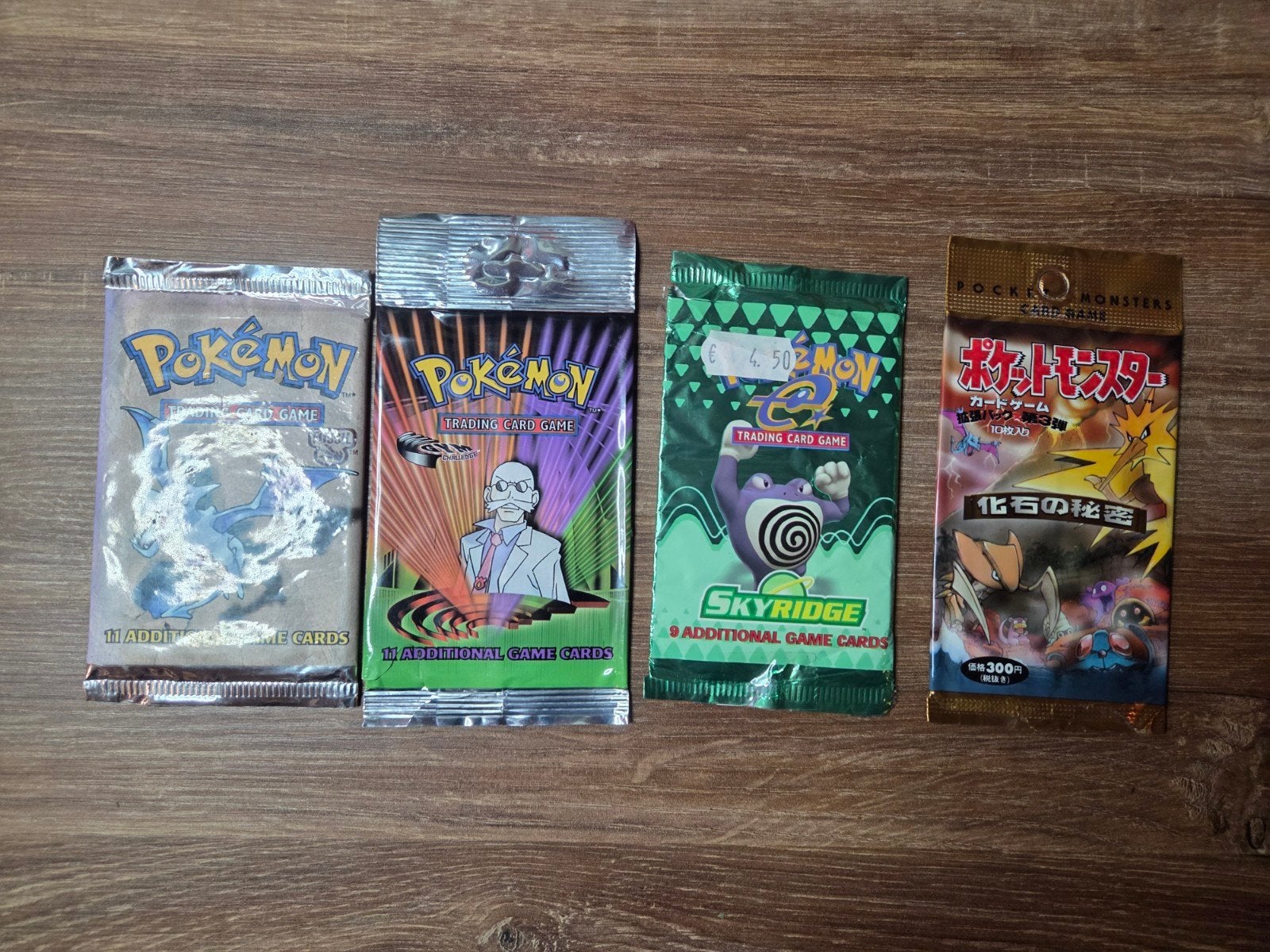 Skyridge, Gym Challenge , Japanese Fossil, Fossil unlimited, Hobby en Vrije tijd, Verzamelkaartspellen | Pokémon, Ophalen of Verzenden
