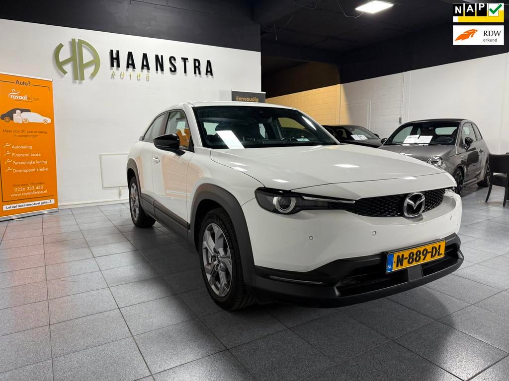 Mazda MX-30 E-SkyActiv 145 36 kWh (SOH 94%) BTW Auto! NL Aut, 145 pk, Stof, Gebruikt, Beige