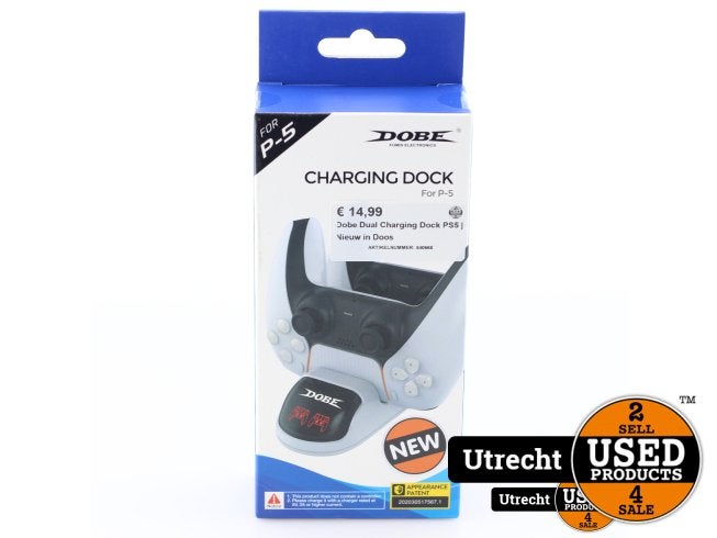 Dobe Dual Charging Dock PS5 | Nieuw in Doos, Flex Ltd., Gebruikt, https://flex.com/contact-us, Nobelstraat 10, 5807 GA Oostrum LB, Limburg, Nederland