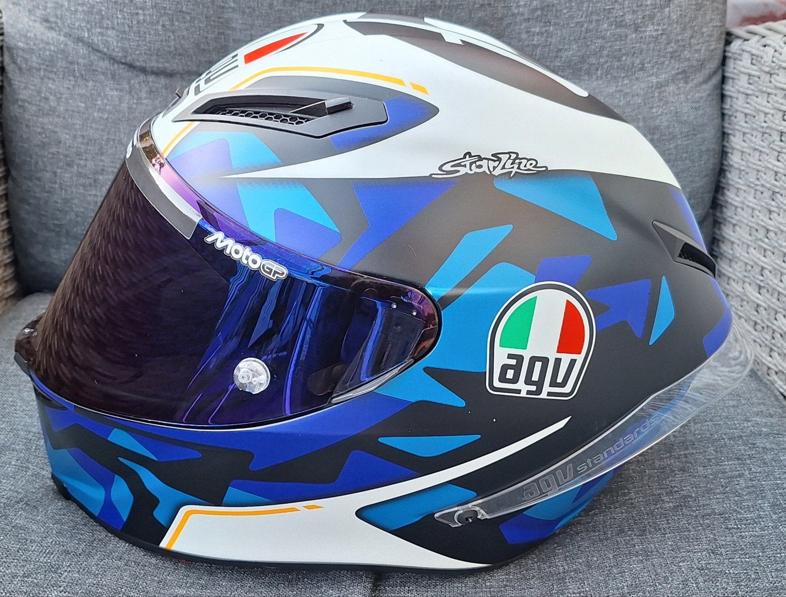 ❗️Schitterende AGV Corsa R Espargaro🏍 (XXL / XL) helm❗️, Motoren, Ophalen of Verzenden, Tweedehands, XXL, Integraalhelm