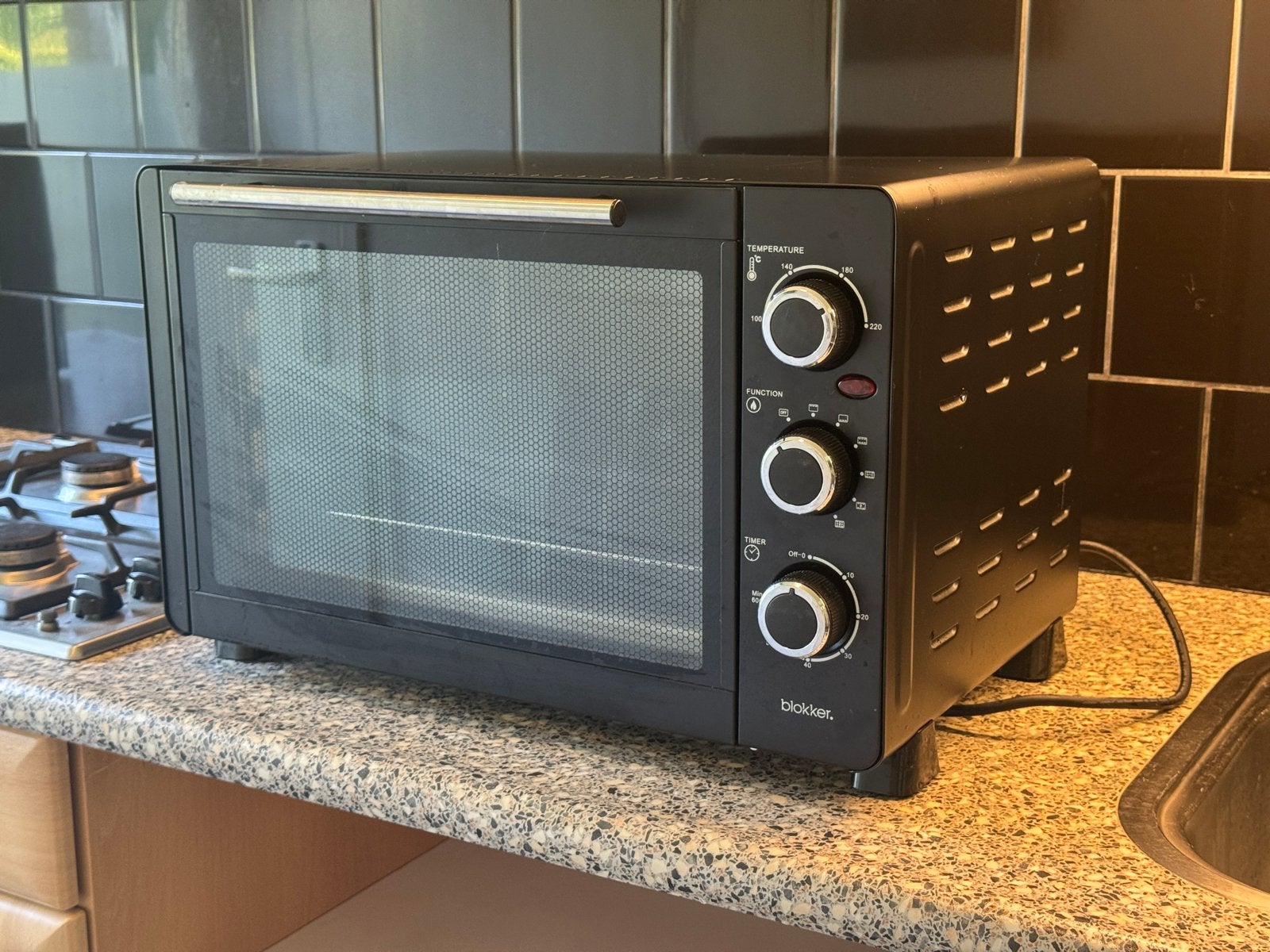 Blokker Mini-oven - Compact en Functioneel, Ophalen, Minder dan 45 cm, Gebruikt, Blokker