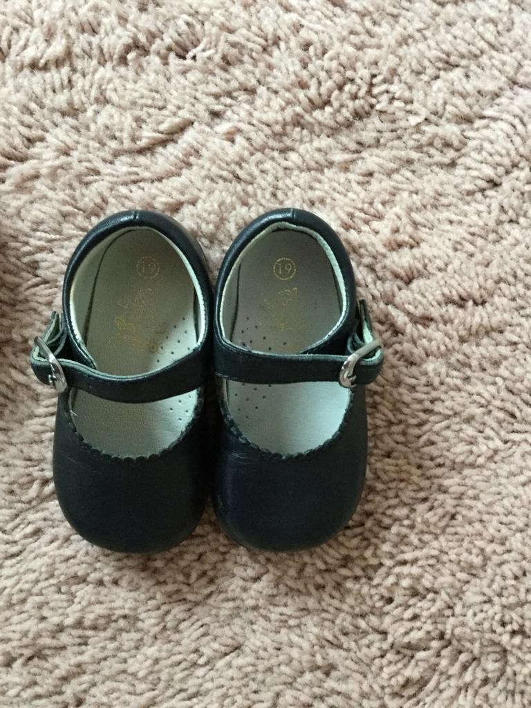 Spaanse babyschoentjes ,instappers, blauw.maat 19.Nieuwstaat, Ophalen of Verzenden, Nieuw, Jongetje of Meisje, Schoentjes