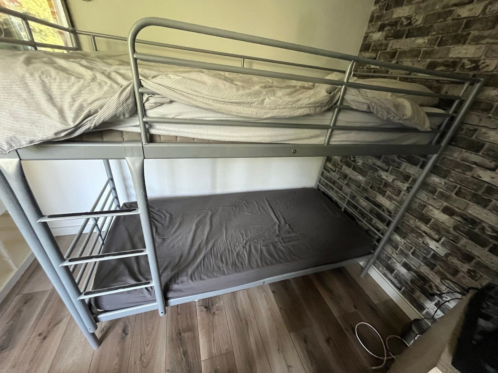 Stapelbed ikea, Huis en Inrichting, Ophalen, Gebruikt, 90 cm, 160 tot 180 cm