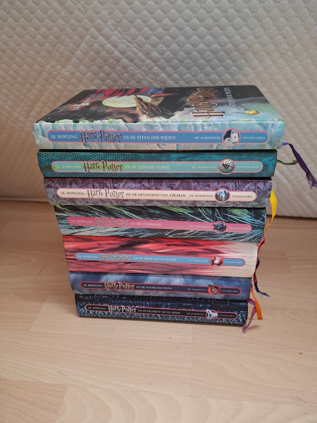 Harry Potter boekenserie - harde kaft, Boeken, Ophalen of Verzenden, Zo goed als nieuw