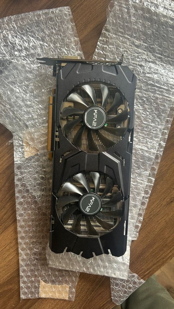 KFA2 GeForce GTX 1080 EXOC 8GB videokaart, PCI-Express 3, Gebruikt, Overige soorten, HDMI