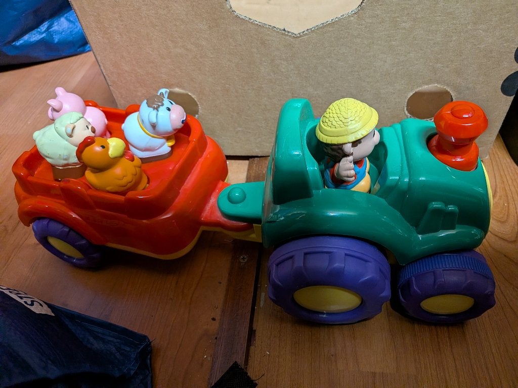 tractor met geluid, Ophalen of Verzenden, Zo goed als nieuw