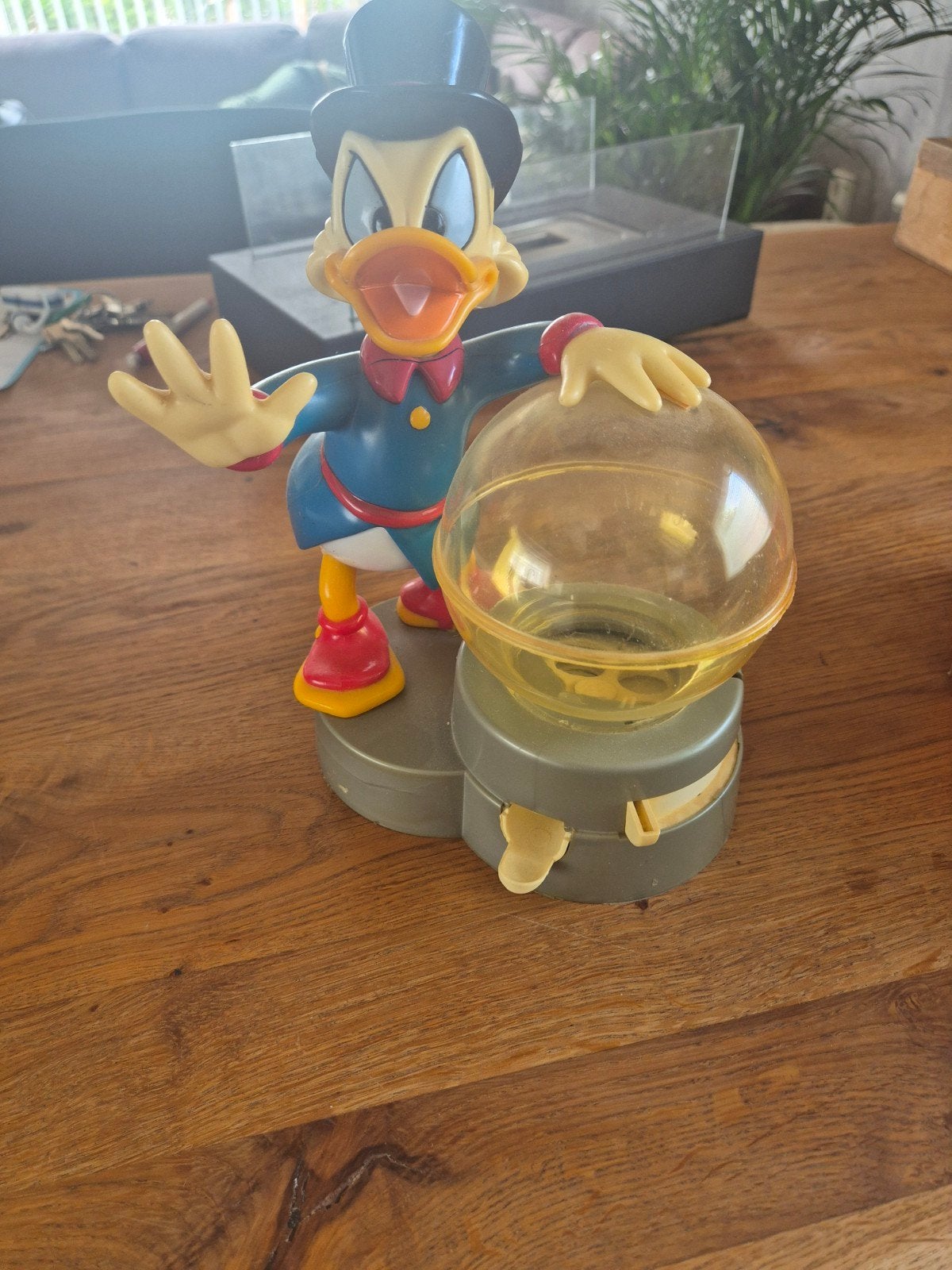 Dagobert Duck snoepautomaat, Ophalen of Verzenden, Gebruikt