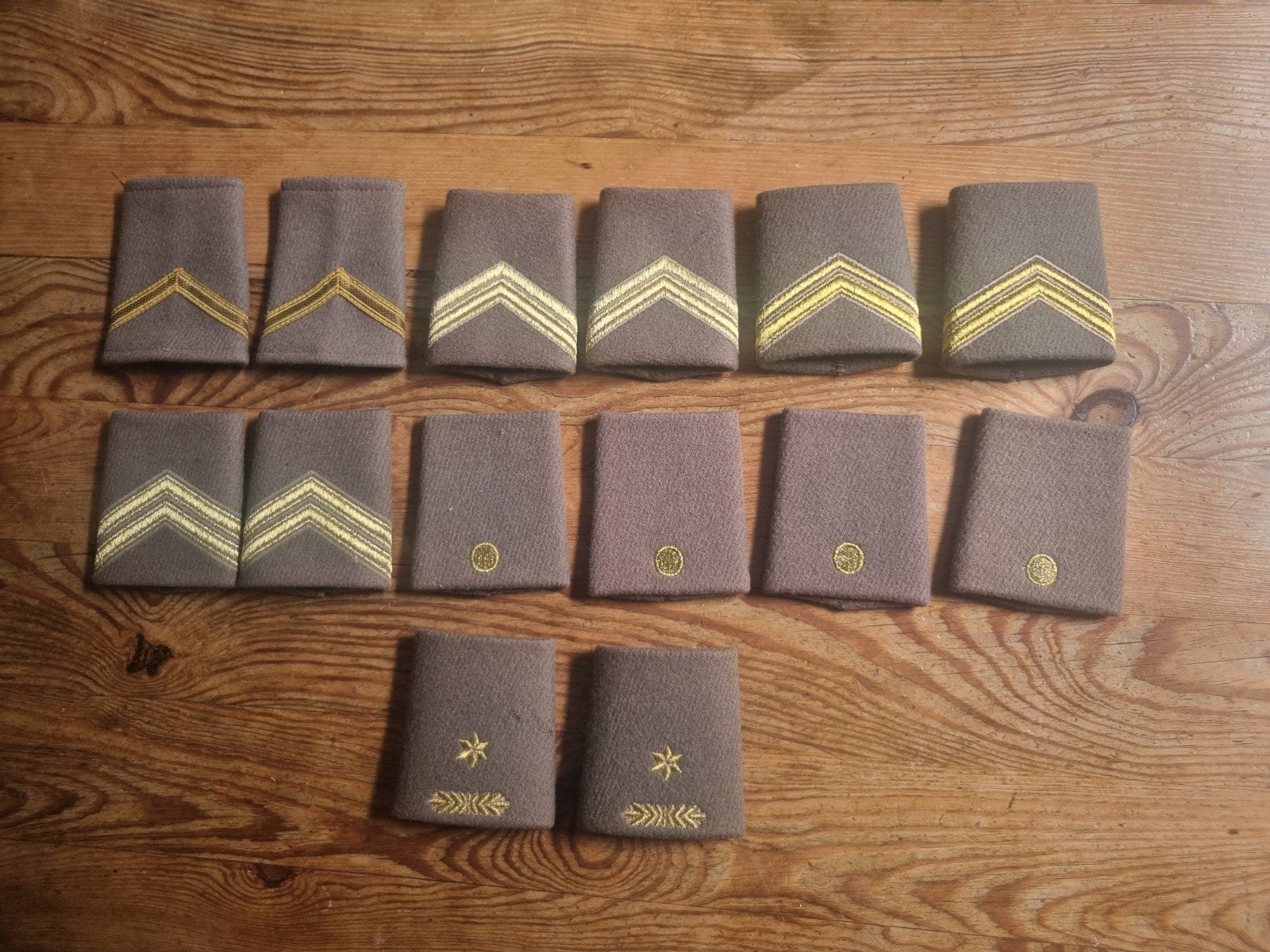 lot rangen koninklijke landmacht winterjas, Ophalen of Verzenden, Landmacht, Nederland, Embleem of Badge