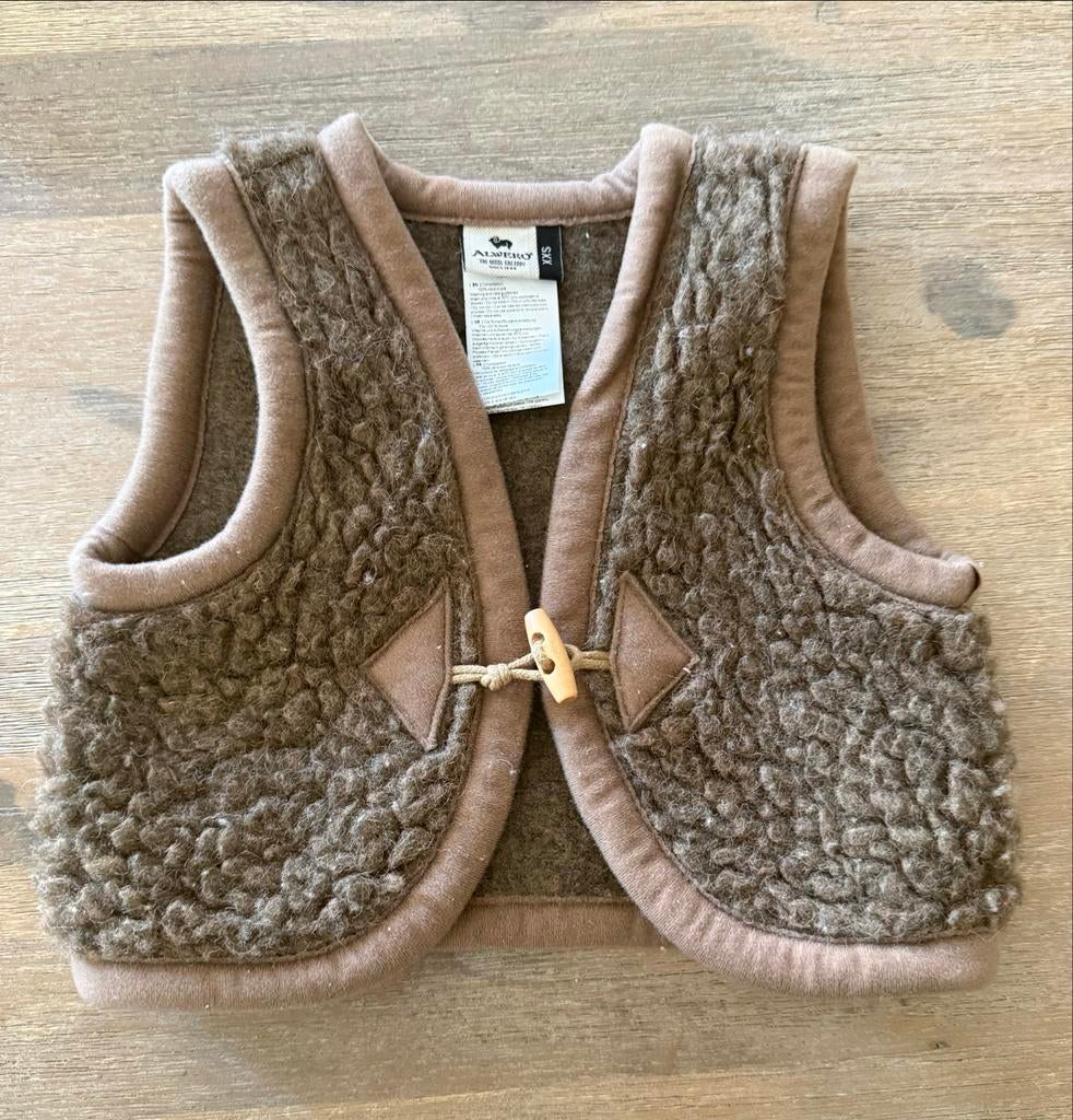 Alwero wollen vestje maat XXS (80-86), Kinderen en Baby's, Ophalen, Zo goed als nieuw, Jongetje of Meisje