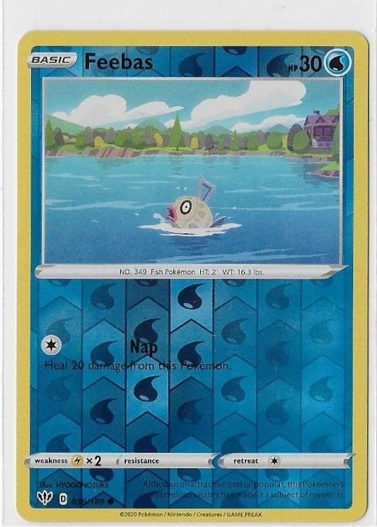 Darkness Ablaze,  Feebas [reverse] 38/189, Verzenden, Nieuw, Losse kaart