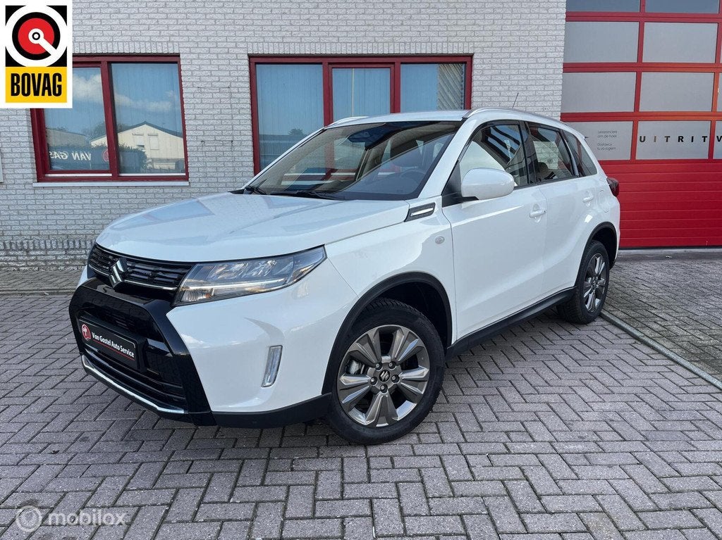 Suzuki Vitara 1.4 Boosterjet Comfort Smart Hybrid, Auto's, Voorwielaandrijving, Stof, Gebruikt, Zwart