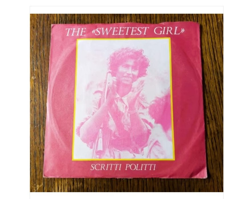 original single- scritti politti- the sweetest girl *1981*, Fotohoes, Overige genres, 7 inch, Ophalen of Verzenden
