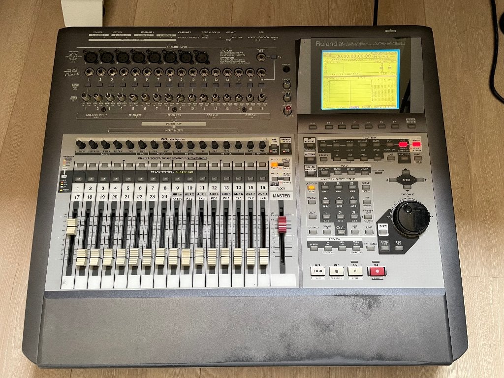 Roland VS2480, Ophalen, Gebruikt, Audio