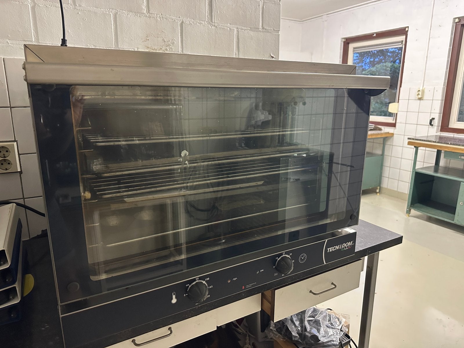 Techodon oven, Ophalen, Gebruikt