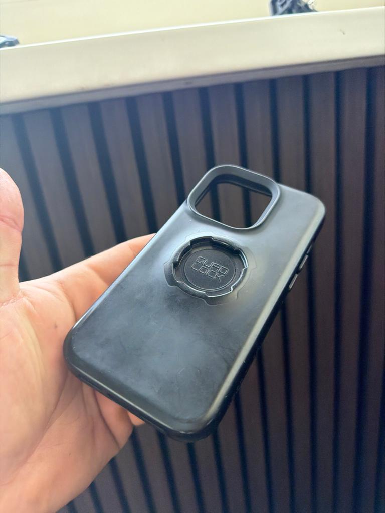 Quad Lock Hoesje voor iPhone 14 Pro  - Zwart, Kunststof, Quad Lock, Hoesje of Tasje, Ophalen of Verzenden