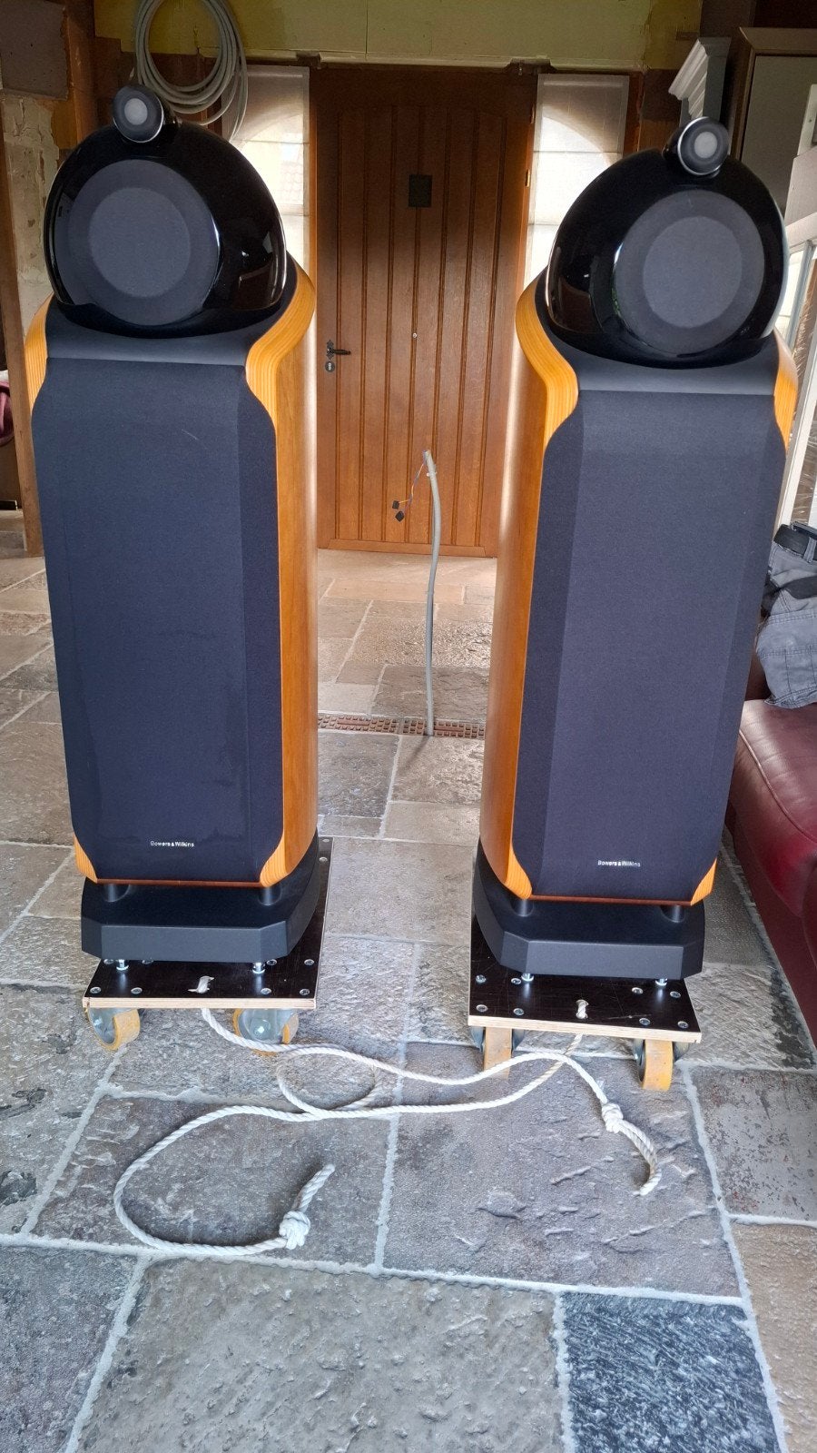 b&w 802d2  bowers & wilkins, Stereo speakers, Zo goed als nieuw, Bowers & Wilkins (B&W), Ophalen