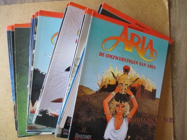 adv4978 aria 2, Eén stripboek, Ophalen, Gelezen