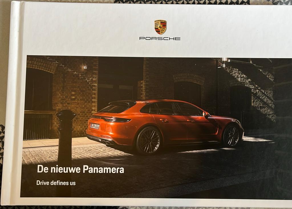 Originele NL Porsche Panamera Brochure - De nieuwe Panamera, Ophalen of Verzenden, Nieuw, Porsche