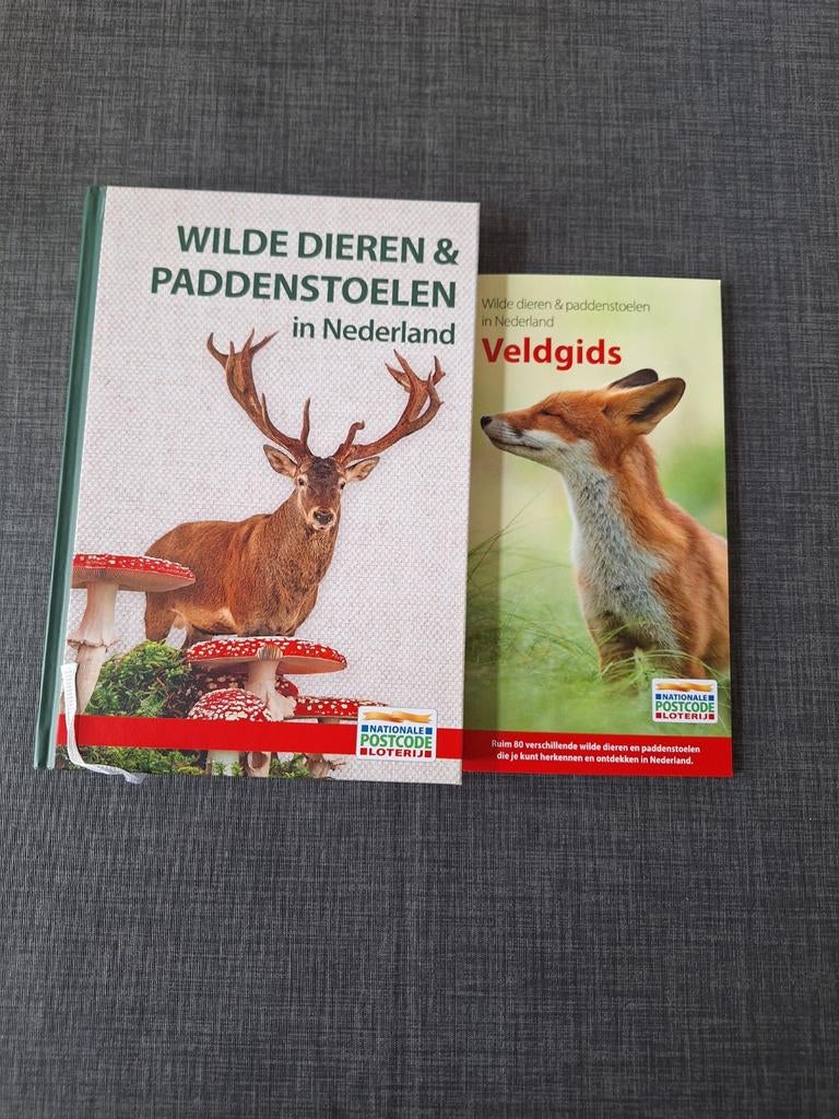 Wilde Dieren & Paddestoelen in Nederland - Boek & Veldgids, Boeken, Ophalen of Verzenden, Nieuw