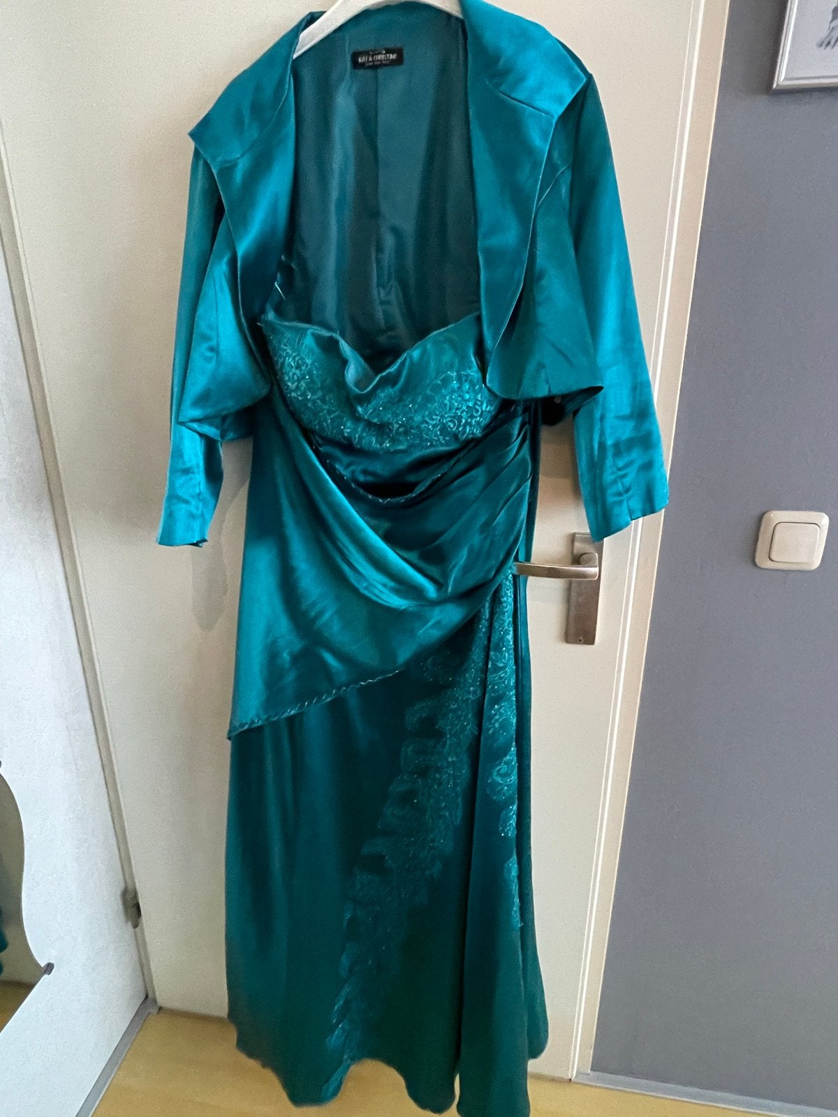 Galajurk met Bolero - Maat 46/48/50, Galajurk, Overige kleuren, Maat 46/48 (XL) of groter, Ophalen of Verzenden
